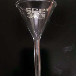 Buy Funnel Filtering 60? angle with stem 100 mm. - Laboratory Glassware | SGC LABS® India
