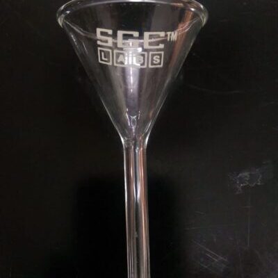 filtering funnel borosilicate glass