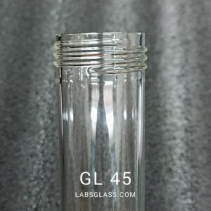 Buy GL45 Glass Screw Thread Tube (180mm) - High-Quality Lab Glassware | SGC Labs® - Laboratory Glassware | SGC LABS® India
