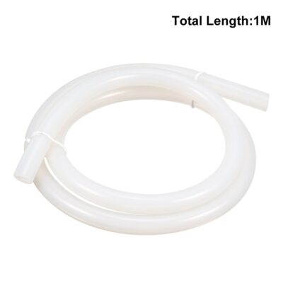 Silicone Tube 8mm ID X 14mm OD 3.3ft Flexible Silicone Rubber Tubing Water Air Hose Pipe Translucent for Pump Transfer