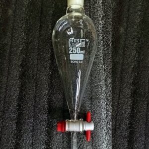 Buy Sep. Funnel 'SGCLABS' Pear Shape, Screw Type PTFE Key S/C, S&C-24/29, 1000 ml. - Laboratory Glassware | SGC LABS® India