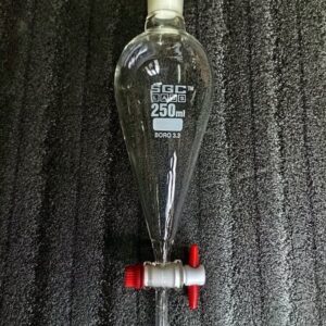Buy Separating funnels, PTFE key stopcock, 250 ml. - Laboratory Glassware | SGC LABS® India