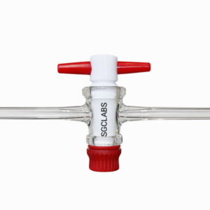 Buy NS 12,5 Stopcock, single way, taper 1:10, with PTFE key - Laboratory Glassware | SGC LABS® India
