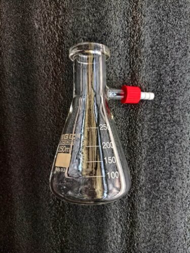 250 ML "SGCLABS" HEAVY FILTERING FLASK WITH SIDE TUBELATION