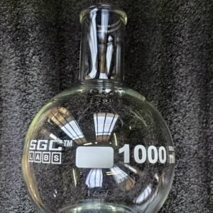 FLASK BOILING,FLAT BOTTOM-100ML-ISI