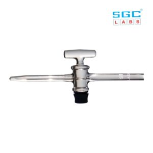 Buy NS 12.5, Glass key stopcock, Burette Repairing, one way, bore - 1.5 mm - Laboratory Glassware | SGC LABS® India