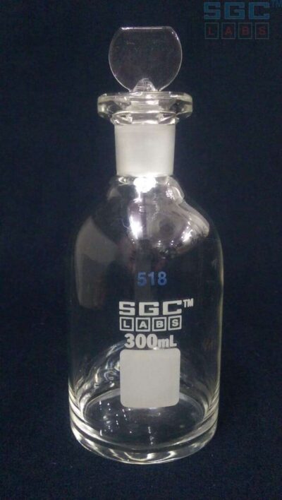 BOD Bottle with Interchangeable stopper