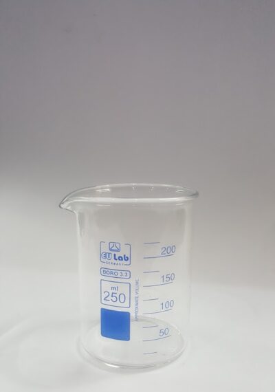 how to read 250 ml beaker