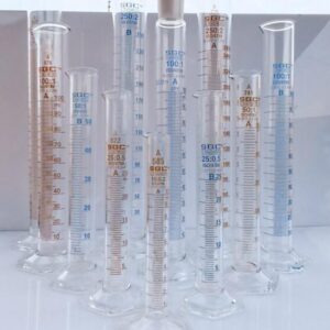 Buy Measuring Cylinder 'SGCLABS' with spout R.B. 'A' 50 ml. - Laboratory Glassware | SGC LABS® India