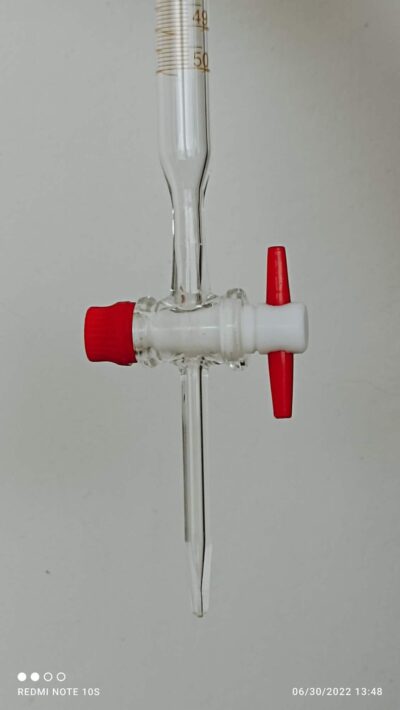 Glass Burette with PTFE Key Stopcock (3)