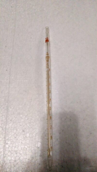 10 ml graduated pipette