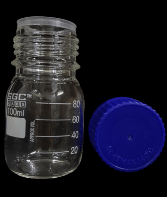 100 ml regent bottle with screw cap