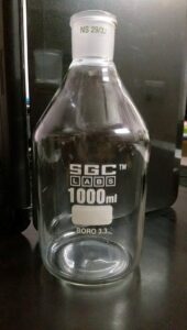1000 ml stoppered reagent bottle