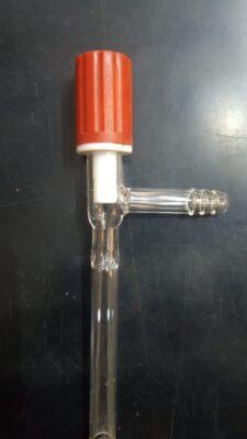 4 mm H vacuum needle valve for dessicator