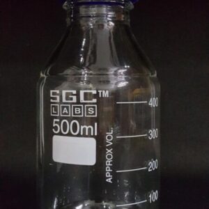 Buy Reagent Bottle 'SGCLABS' W.M. with screw cap 500 ml. - Laboratory Glassware | SGC LABS® India