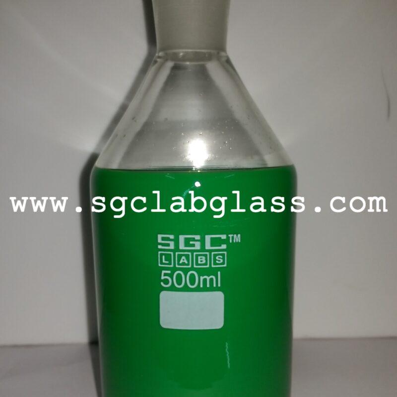 500 ml stoppered reagent bottle