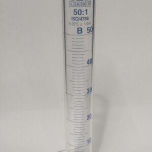 Buy Measuring Cylinder 'SGCLABS' with spout R.B.  50 ml. - Laboratory Glassware | SGC LABS® India
