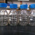 250 ml screw cap reagent bottles group