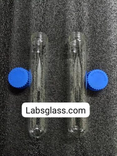 Tubes, Culture, Media, Round Bottom, with Screw Cap & Rubber liner. | SGC LABS®