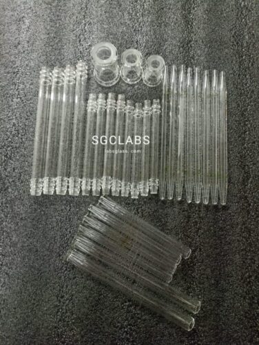 8mm, 3 steps, Glass Hose Connectors, Reversible Tillue Pairs | SGC LABS®