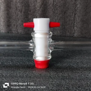 Buy STOPCOCK STRAIGHT BORE, PTFE KEY BORE 8MM - Laboratory Glassware | SGC LABS® India