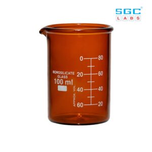 Amber Color Low Form Beaker