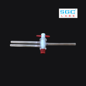 PTFE Key Stopcock Double Oblique Bore | SGC LABS®